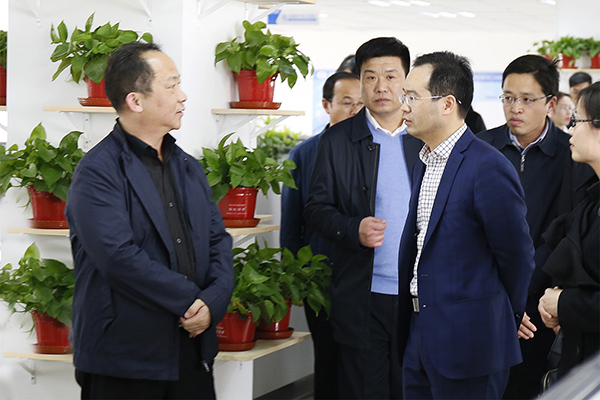 河北省工信厅厅长龚晓峰一行莅临南宫NG28股份考察指导事情